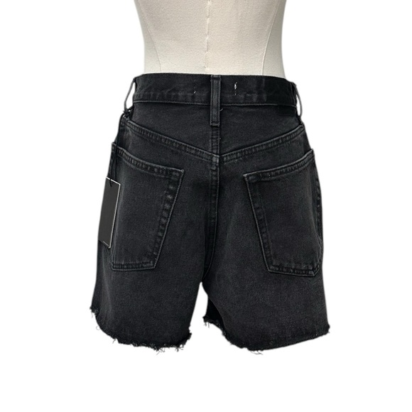 RE/DONE Levi’s Jeans Black Denim Cutoff Shorts 70’s High Rise Women Size 26 $275 - Picture 6 of 17